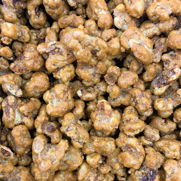 Gourmet Toffee Coated Walnuts by Its Delish, 10 lbs Bulk Bag