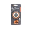 Kikkerland 2 in 1 Bike Bell & Light, Orange
