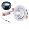 LED Embedded Spotlights Stable Light Low Noise Dustproof Easy to