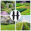 Pack of 100 Micro Drip System Connectors, 4/7 Double Plug