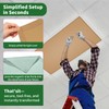 6 Pcs Fluorescent Light Covers For Ceiling Lights Classroom With
