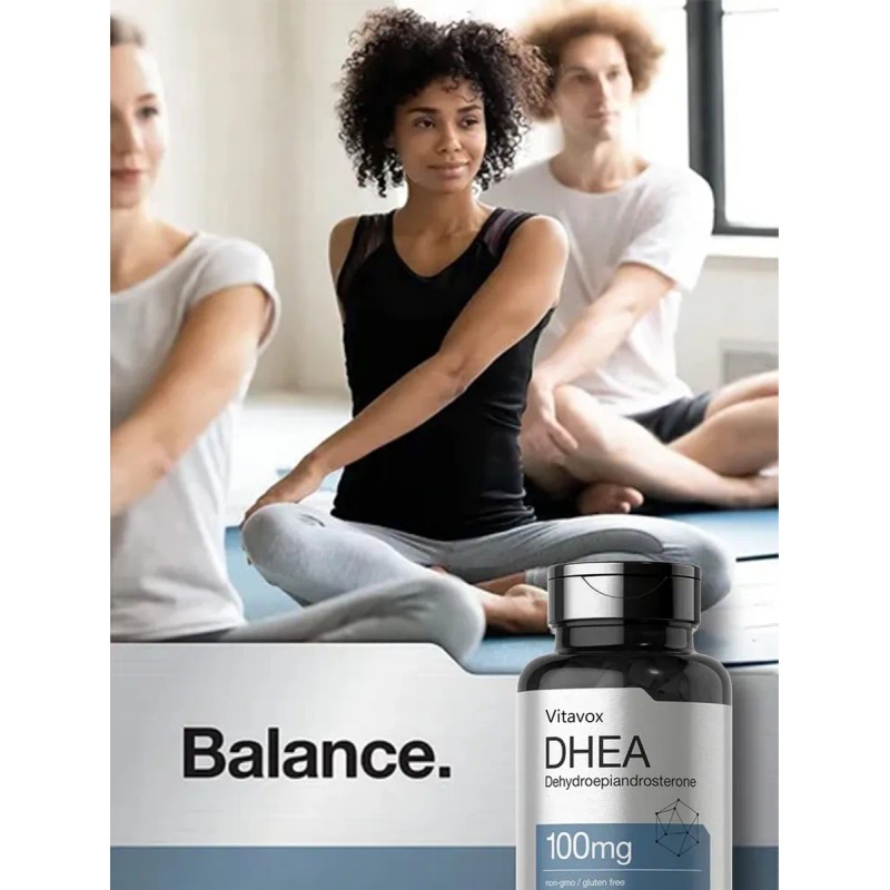 Dhea 100mg | 200 Capsules | Supplement For Men And