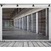CORFOTO 7x5ft Fabric Prison Photography Backdrop Jail Cell Bars Background