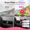 Solar Dancing Flower for Car & Desk Décor – Battery-Free