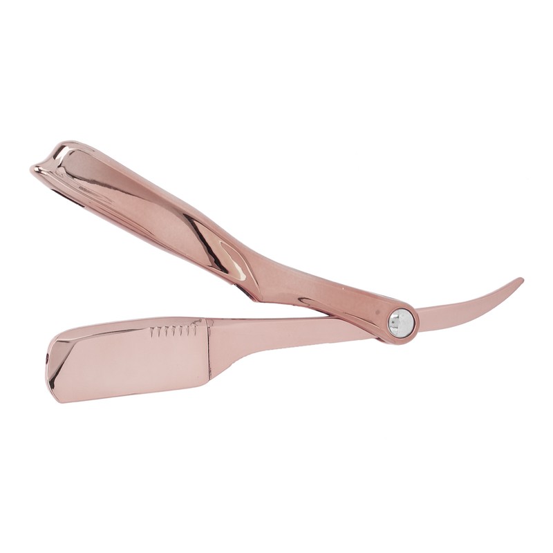 Professional Foldable Straight Edge Razor Barber Men's Shaving Razor Plating