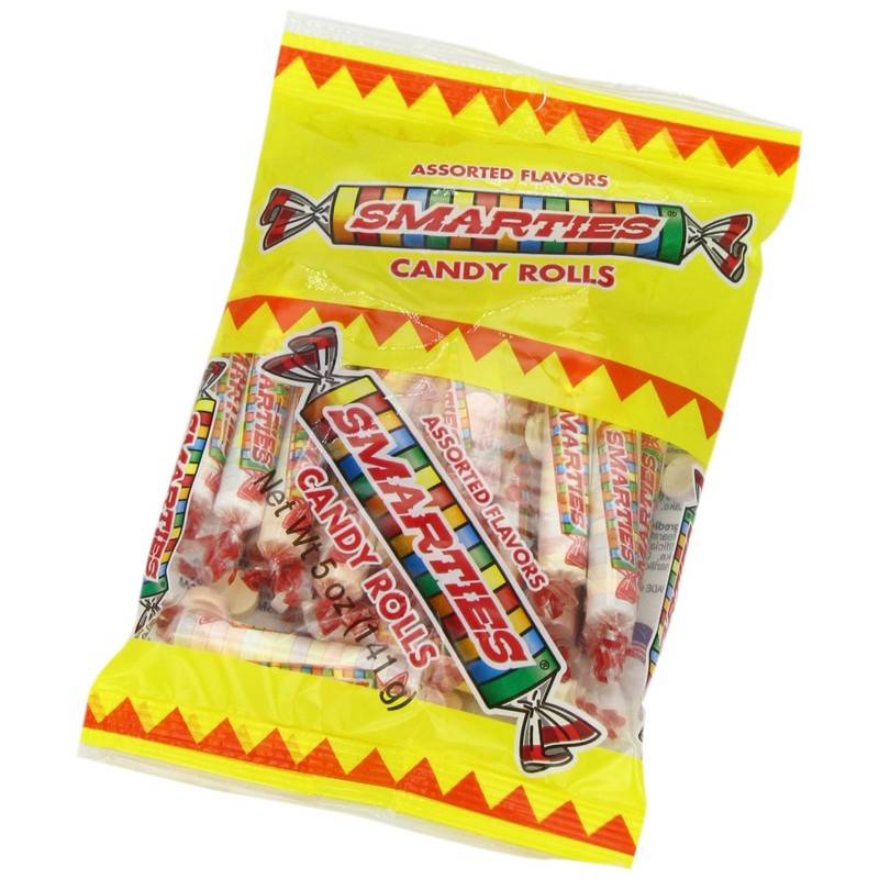 Smarties Candy Rolls, 5 Ounce (Pack of 12)
