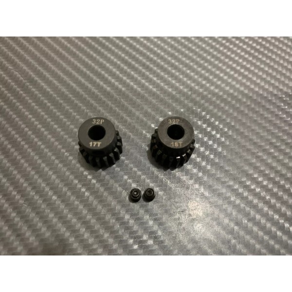 Brushless RC 32P RC Pinion Gear Set 17T 18T Fits