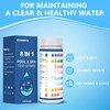 Pool Test Strips, 125ct 8 in 1 Pool and Spa