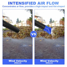 For Kobalt Leaf Blower 24V, Leaf Blower Flat Nozzle Compatible KHB 4124B-03 24 Volt Attachment-Only Flat Tip Nozzle