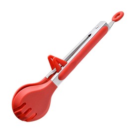 MAGICLULU Kitchen Food Tongs Self-Locking Serving Tongs for Grilling Frying BBQ Ergonomic Design Easy to Clean Kitchen Utensil for Parties Family Gatherings