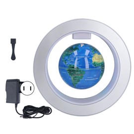 Floating Globe Magnetic Levitation Globe 100‑240V Home Decoration Ornament for Birthday GiftUS Plug