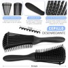 Juego de Cepillos para Desenredar el Cabello,4 Cepillos para Cabello