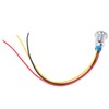 4 Sets PreWired Round LEDs Waterproof 2Color Indicator Common Cathod