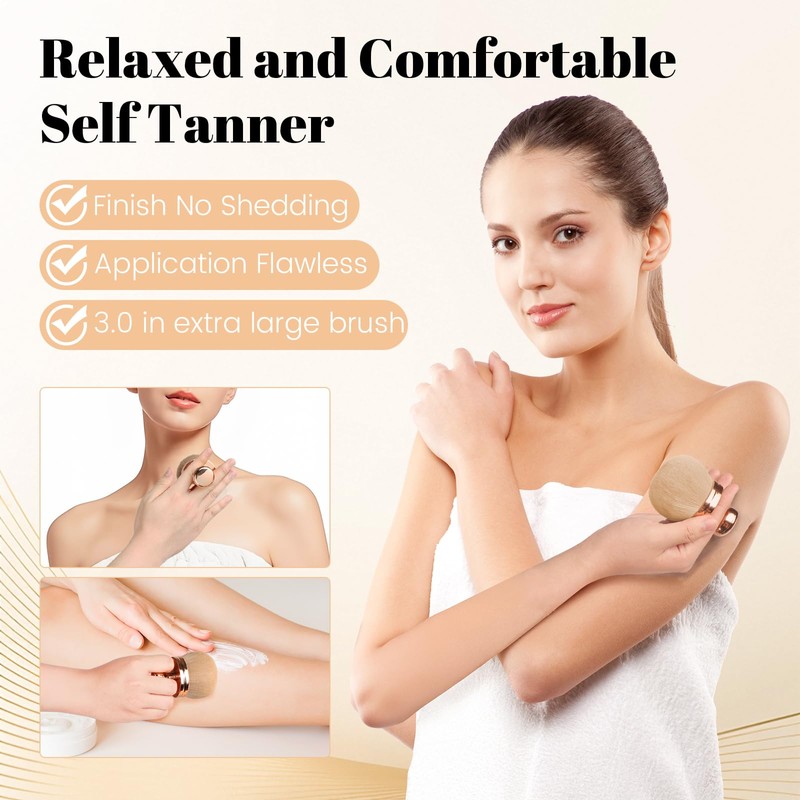 Extra Large Body Makeup Brush For Self Tanner,Makeup Brush For