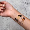 Azeeda 4 x 'Süßes oder Saures' Temporäre Tattoos - Wasserfest,