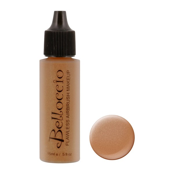 Belloccio's Professional Flawless Airbrush Makeup Bronzer Radiant Half Ounce