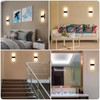Lightess Modern Wall Sconce 12W Indoor Acrylic Modern Wall Light