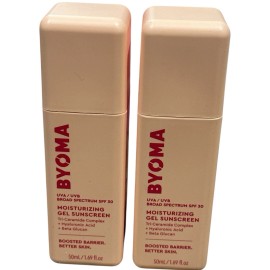 Byoma 2X Byoma Moisturizing Gel Sunscreen SPF 30  1.69 fl oz