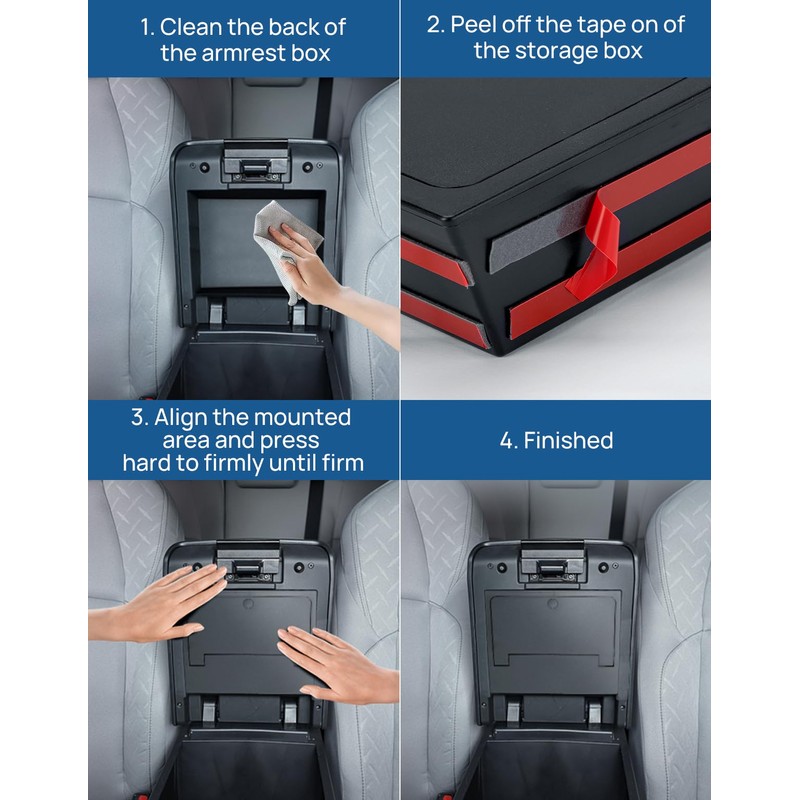 JOYTUTUS Center Console Organizer Compatible with 2024 2025 Tacoma 2025