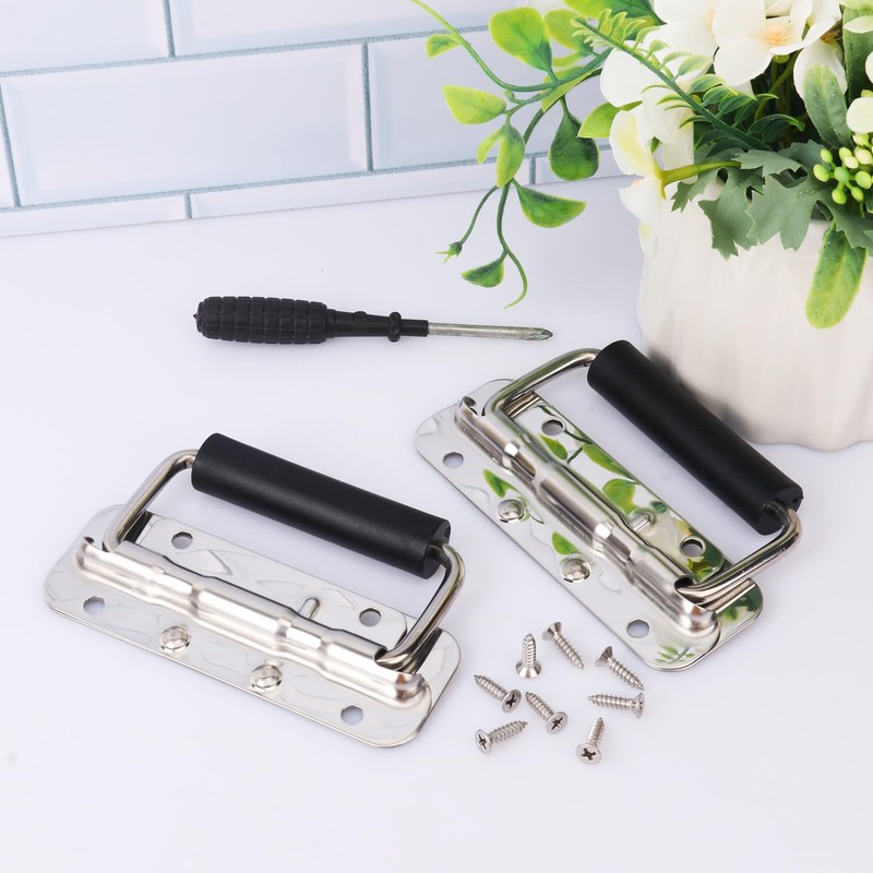 Biugaaufai 8 PCS 4.8 x 2.9 inch Stainless Steel Pull