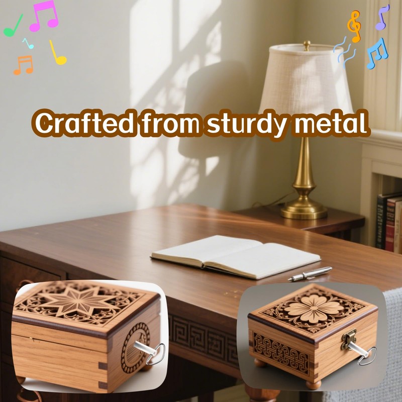 NXPpiULeh 3Pcs Triangle Key Strong Metal Music Box Keys for
