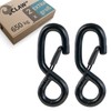 valonic Claw S-Hook with Safety Clasp, Rubberised, 650 kg, Carabiner