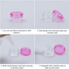 Travel Sample Pots Empty Cosmetic Jars 5ml Clear Cream Container