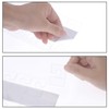 SnowTing 120Pcs Self Adhesive Plastic Hang Clear Tabs Hooks Display