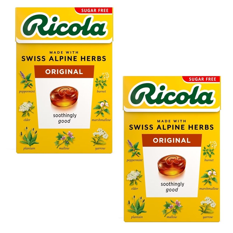 Ricola Original Swiss Herbal Sweets 45 g (Pack of 5)