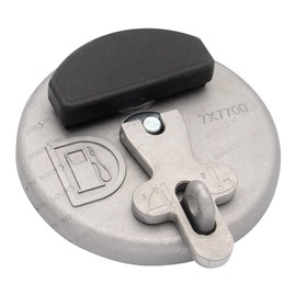 7X7700 Locking Fuel Cap For Caterpillar CAT Excavator 515 525B 525C 535B 535C M312 M313 M315 E320B E312C E314C E313C E321D Dozer D3C D6R D5C D6D D6K D7G Loader 931B 950 966 Gray