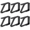 ERBO Set of 6 Tablecloth Clips, Table Cloth Clips, Tablecloth