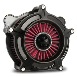 For harley air cleaner filter Sportster Softail Touring street road king glide Dyna for harley davidson air intake filters (OPS Black - Red Filter, B-For Softail/Dyna 93-15 ，Touring 01-07)