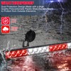 TeddyTT Emergency Strobe Firefighter Lights Bar Directional Traffic Advisor Warning