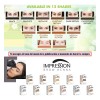 Kit Henna Cejas Hd Tipo Microblading Semipermanente En Polvo