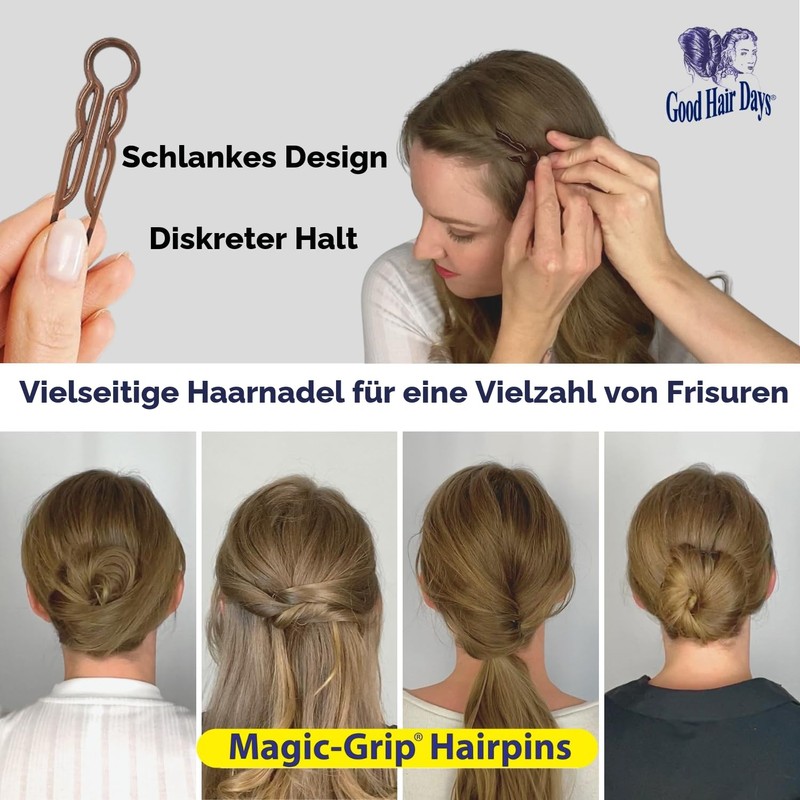 Magic Grip Hair Pins Set Of 10 By Good Hair