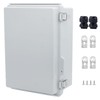 IP67 Waterproof Junction Box, ABS Plastic Electrical Enclosure with Stainless