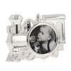 Baby Photo Frame Train Silver Plated 2' x 2' for