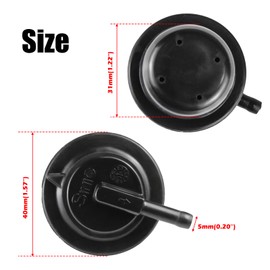 OEM Gas Fuel Tank Vent Valve Grommet for Generator GP5500 GP6500 GP7500E RS8000E Roll Over Valve Parts, 0J7921