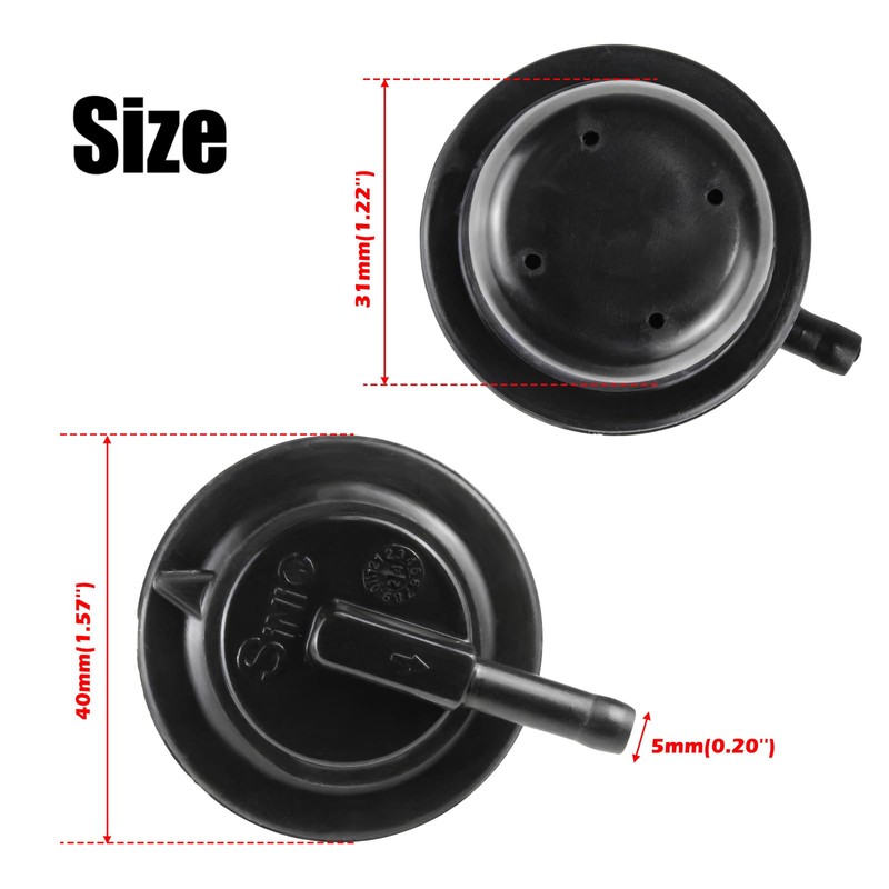 OEM Gas Fuel Tank Vent Valve Grommet for Generator GP5500