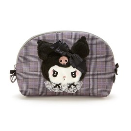 Sanrio 588938 Sanrio Pouch, Kuromi-chan, Kuromi, Secret Melochromi Series, Character, 6.5 x 2.4 x 4.7 inches (16.5 x 6 x 12 cm),
