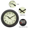 OCEST 9-Inch Retro Wall Clock, Easy to Read, Large Display,