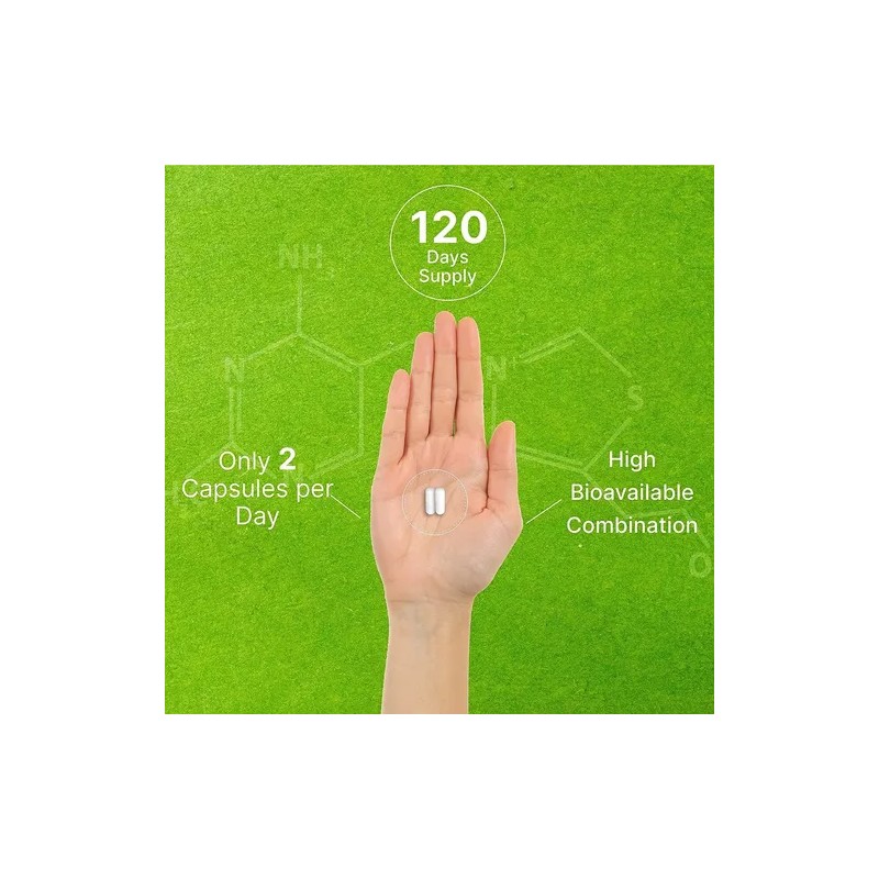 Vitamina B1 Complex Con Benfotiamina240 Cápsulas Hecho Usa Sabor S/n
