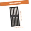BIUDECO 5-Pair Non-Slip Chopsticks Set Stainless Steel Tableware for Home