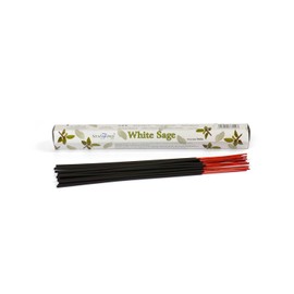 Stamford " Hex Floral, Exotic & Spa INCENSE STICKS COLLECTION IN 3/6/12/18/24 PACKS, 20 STICKS/PACKS (WHITE SAGE, 6 - PACKS)