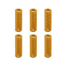 Aokin 3D Printer Bed Springs, 8mm OD 25mm Length Compression Mould Die Springs Light Load for Creality Ender 3, Ender 3 Pro, Ender 3 V2, Ender 3S, Ender 3 Max, CR-10, CR-10S 3D Printer, 6 Pcs