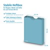 itenga File Box DIN A4 - Storage Box for Notebooks
