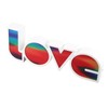Love Letter Light Letter Shape LED Decorative Lamp for Proposal
