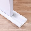 LALOCAPEYO 1 Pack Under Door Draft Stopper, Washable Removable Double