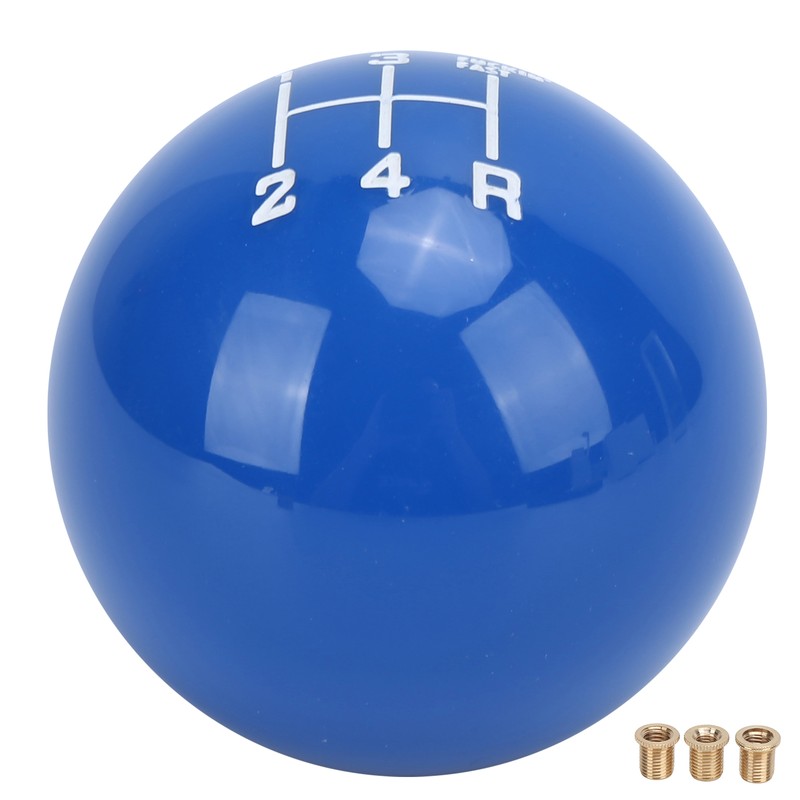M12x1.25 Gear Shift Knob Head 5Speed WearResistant with 3 Adapter