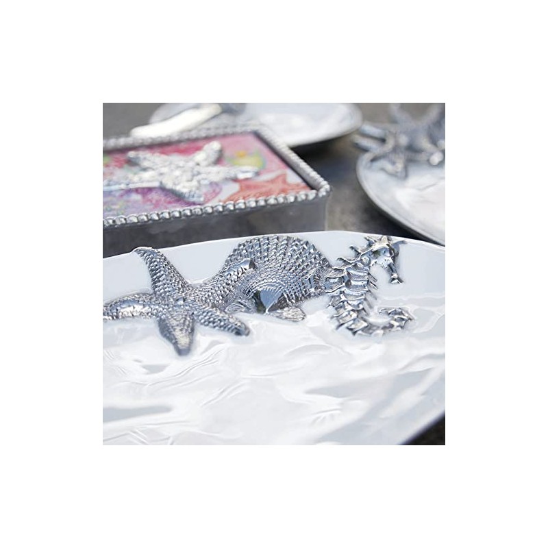 WHITE OVAL SEA SERVER | WHITE | BRILLANTE | TABLEWARE